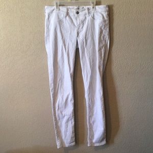 Hollister White Jeans